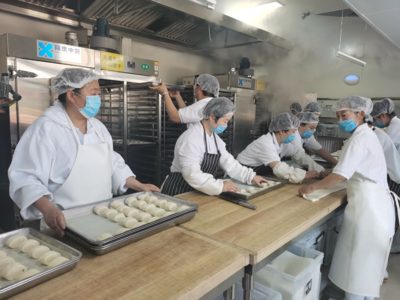 兴庆区营养餐统一配送 学校“省心”学生“安心”